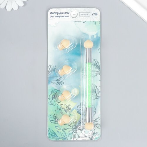 Инструмент для рисования Кисть-спонж со сменными насадками набор 14 шт 499₽