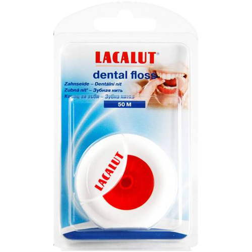 Набор из 3 штук Зубная нить Lacalut Dental 50м