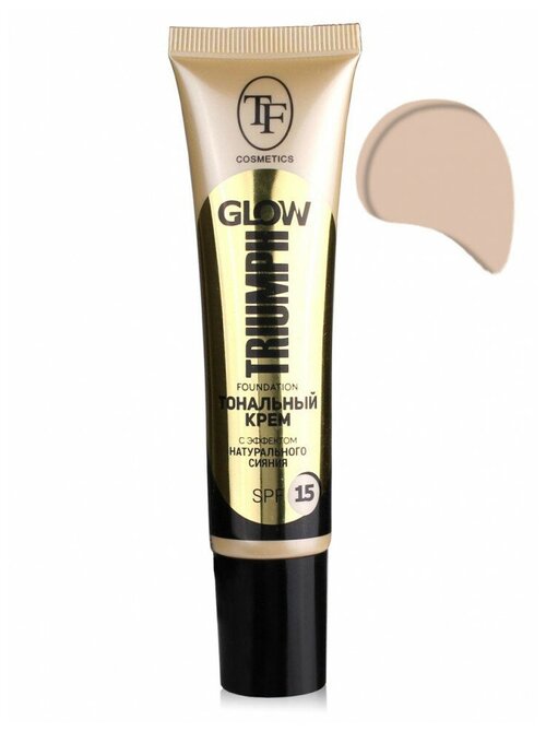 TF Cosmetics Тональный крем Glow Foundation, SPF 15, 30 мл/36 г, оттенок: 203 светлый беж