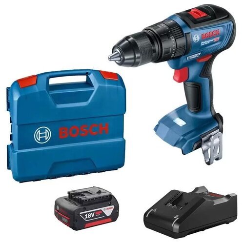 Дрель-шуруповерт Bosch GSR 18V-50 4Ач с одним аккумулятором 06019h5021 2230900₽