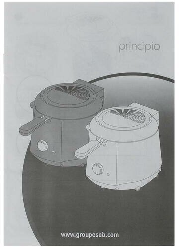 Фритюрница Tefal FF 230831 Principio чeрный - фотография № 8