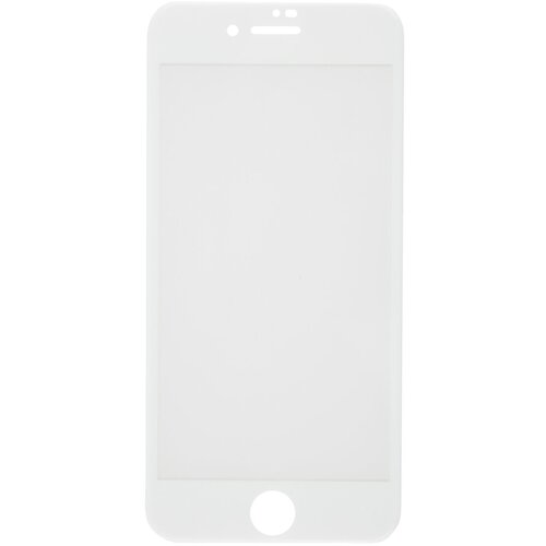 Защитное стекло на Apple iPhone 8;9H/Олеофоб/Экран накладка на Эпл Айфон 8 /Защита дисплея на iPhone 8/прозрачное с белой рамкой