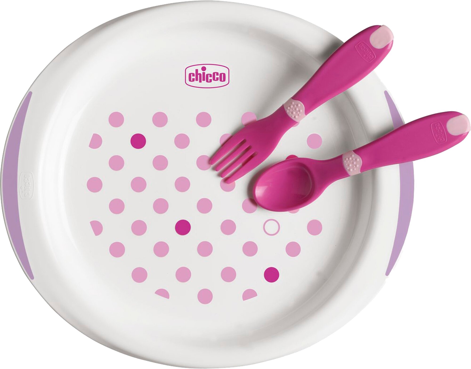 Подарочный набор посуды Chicco Meal Set, 12+ мес., розовый (16201.10) - фото №11