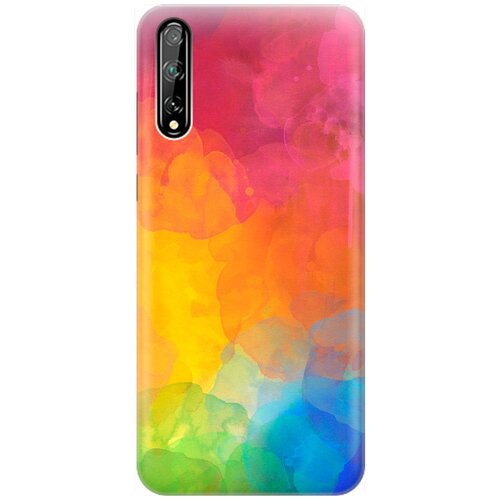 фото Re:pa накладка transparent для huawei y8p / honor 30i с принтом "буйство красок"