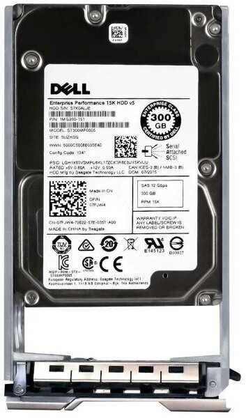 Жесткий диск Dell 7FJW4 300Gb 15000 SAS 2,5" HDD