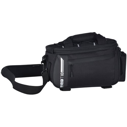 Велосумка OXFORD на багажник 18 Rack Top Bag, черный, 18 л
