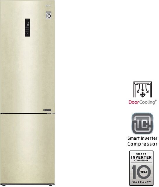 Двухкамерный холодильник LG GA-B509CESL