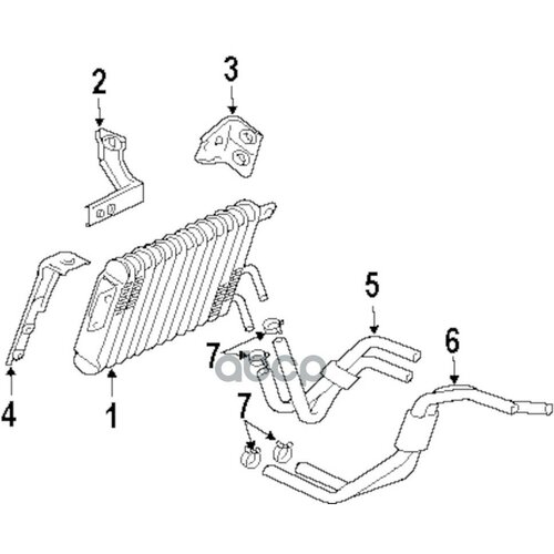Хомут Трубопровода MITSUBISHI арт. MR281416