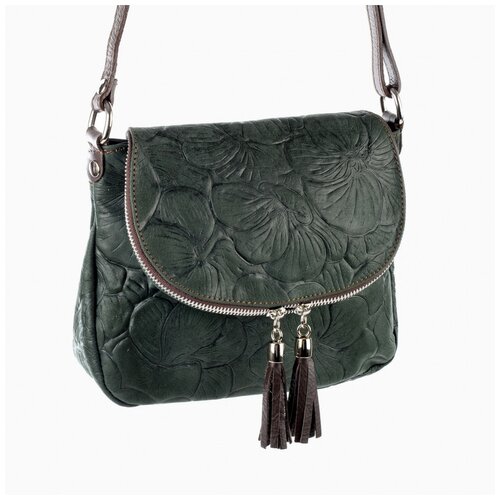 фото Сумка женская итальянская roberta firenze lido 106 зелёная