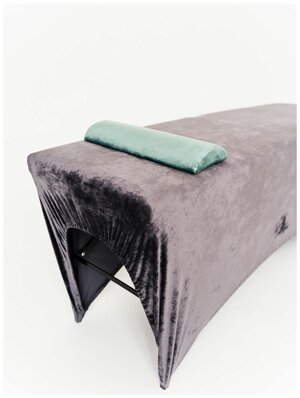 Деревянная подушка валик для сна по системе Ниши