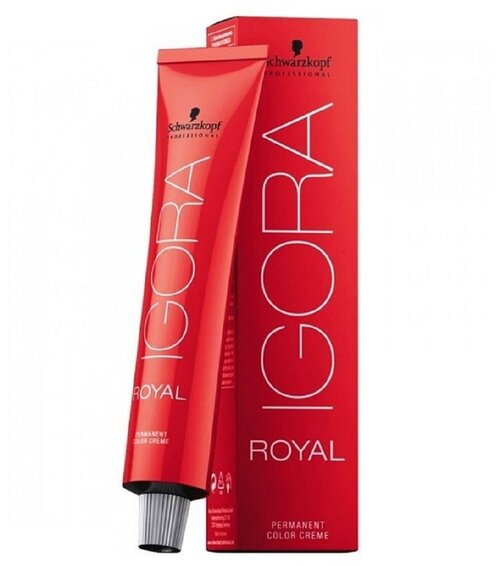 Schwarzkopf Professional, Igora Royal, стойкая крем-краска, Антижелтый микстон, 60 мл