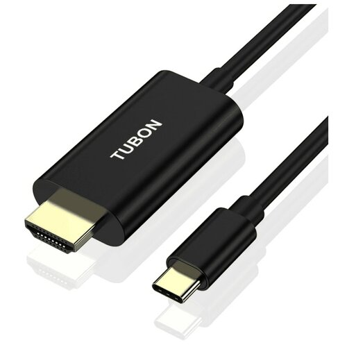 Кабель TUBON Адаптер переходник с Type-C на HDMI 4K 30Hz TH001 1.8м