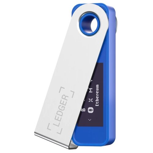 чехол ledger nano s s plus pod капсула для хранения ledger nano s s plus Криптокошелек Ledger Nano S Plus, 1 шт., глубоководный синий