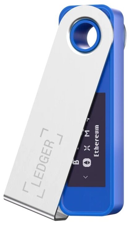 Аппаратный кошелёк Ledger Nano S Plus Deepsea Blue