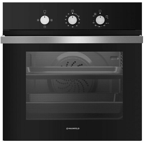 Газовый духовой шкаф MAUNFELD MGOG673B черный 6635300₽