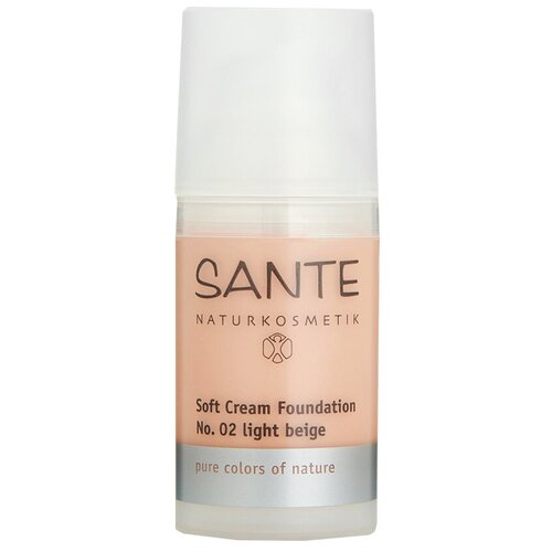 Sante Naturkosmetik Тональный крем Soft Cream Foundation, 30 мл, оттенок: №02 light beige