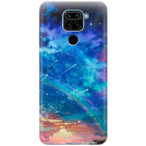 фото Re:pa накладка transparent для xiaomi redmi note 9 с принтом "звездопад"