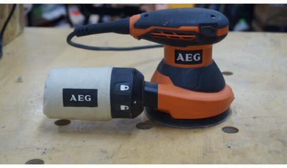 Эксцентриковая шлифмашина AEG EX 125 ES 4935416100, 300 Вт - фотография № 16