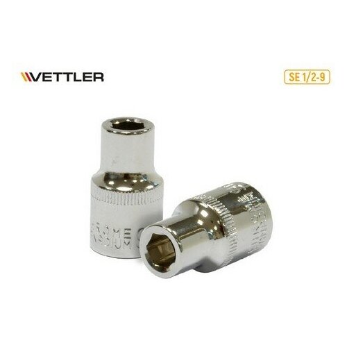 vettler головка 6 гранная 1 2dr 10 мм vettler VETTLER Головка 6-гранная 1/2DR 9 мм (VETTLER)