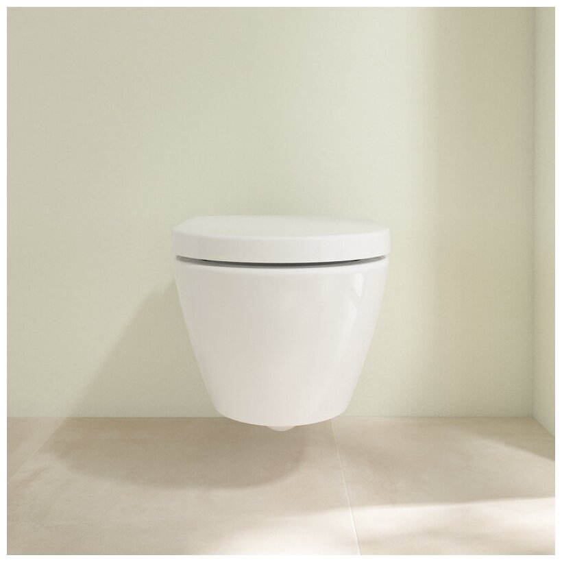 Унитаз подвесной Villeroy & Boch Subway 2.0 5614 R0R1 alpin - фото №10
