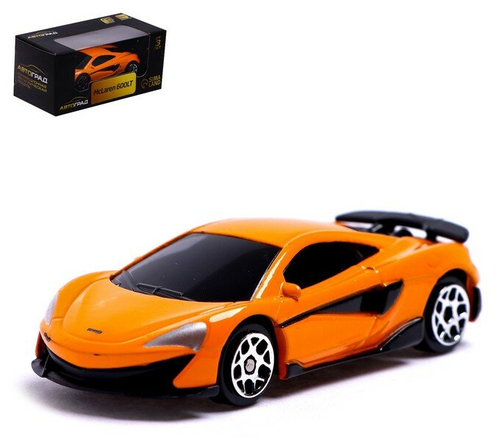 Машина металлическая ТероПром 7153003 McLaren 600LT, 1:64, цвет оранжевый