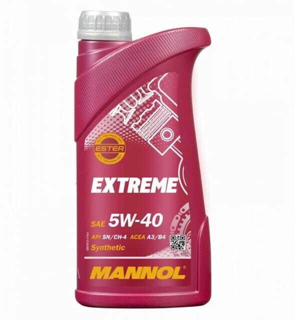 Масло моторное Mannol 5w40 син. Extreme, 1 л