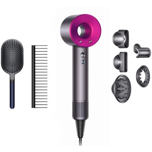 Фен Dyson Supersonic HD08 NickelFuchsia НикельФуксия Подарок 2 расчески EU 3599000₽