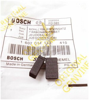Щетки для болгарки УШМ Bosch GWS12-125, GWS15-125, GWS17-125 (6х10х18мм) 1607000V37