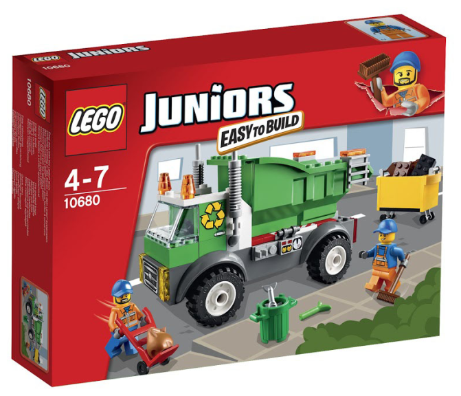 Конструктор LEGO Juniors 10680 Мусоровоз