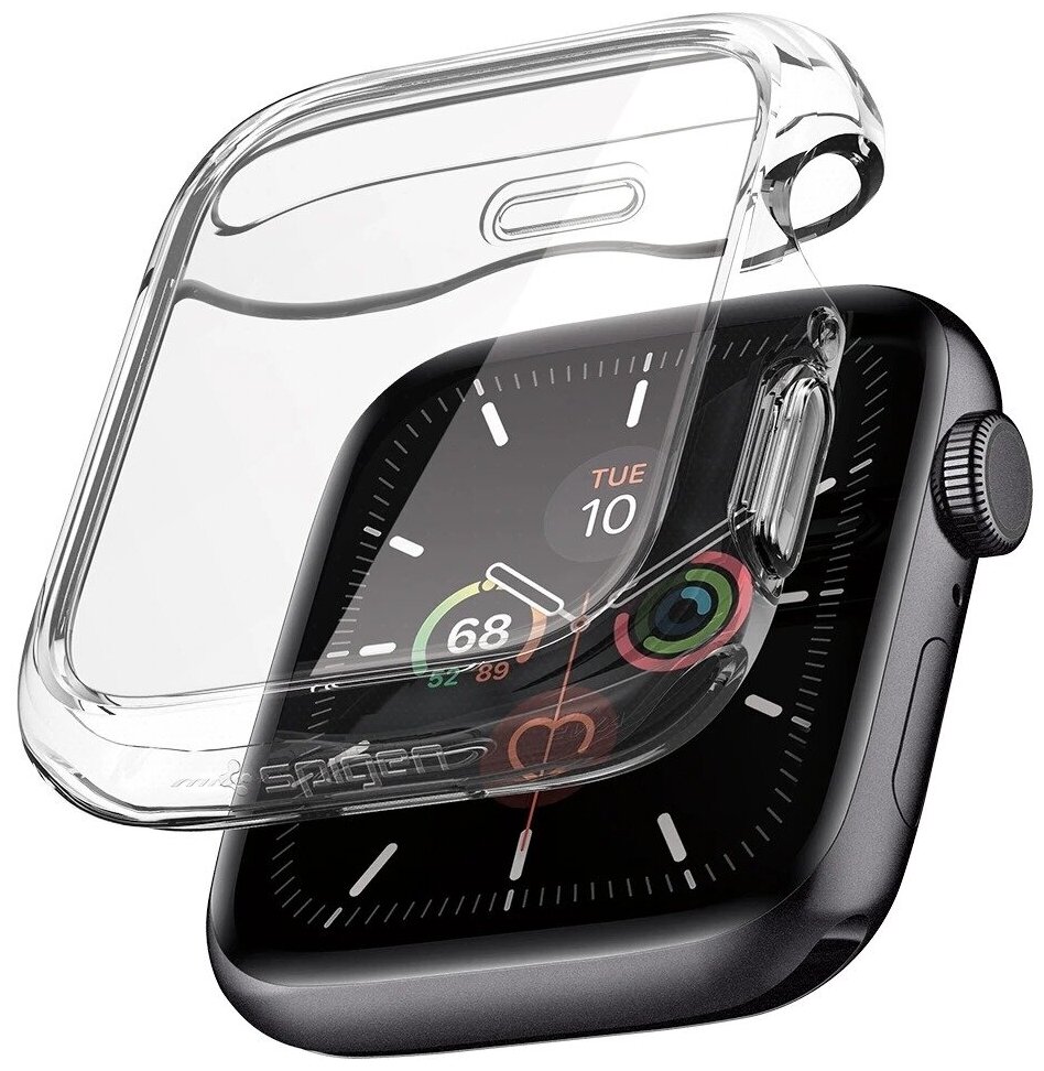 Чехол SPIGEN для Apple Watch Series 5 / 4 (44mm) - Ultra Hybrid - Прозрачный - ACS00428