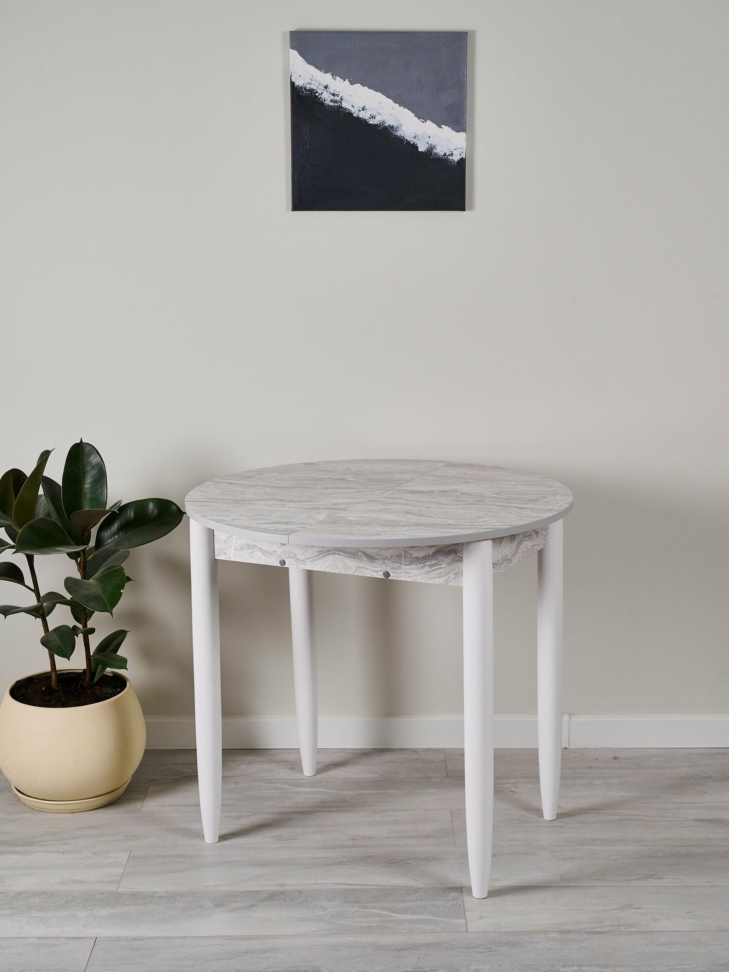 фото Стол Обеденный / стол кухонный / стол круглый / стол раздвижной / стол раскладной