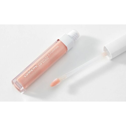 LUMENE Блеск для губ Luminous Shine Hydrating&Plumping Lip Gloss 1 светло-медовый 0 lumene блеск для губ увлажняющий luminous shine hydrating