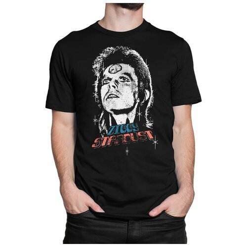 фото Футболка dream shirts дэвид боуи - ziggy stardust размер 2xl, черный