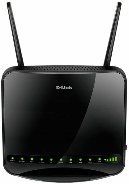 Wi-Fi роутер D-Link DWR-956, AC1200, черный [dwr-956/4hdb1e]