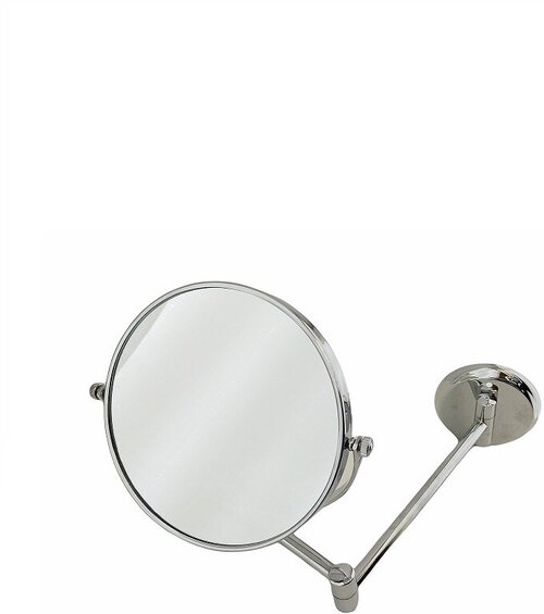Зеркало для ванной OUTE, 15 см х 15 см с увеличением, настенное