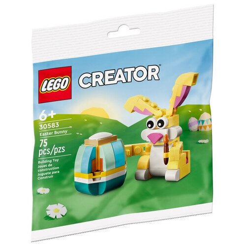 Конструктор LEGO Creator 30583 Пасхальный зайчик, 75 дет. 2022 пасхальный декоративный чехол для подушки 18x18 дюймов