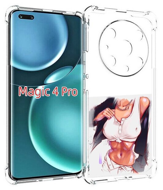 Чехол MyPads красивая-стройная-модель для Honor Magic4 Pro / Magic4 Ultimate задняя-панель-накладка-бампер