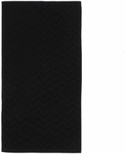 Полотенце махровое LoveLife Zig-Zag, 70х130 см, цвет чёрный, 100% хл, 450 гр/м2