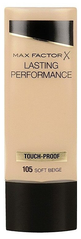 Max Factor Тональный крем Lasting Performance, 35 мл, оттенок: 105 Soft Beige