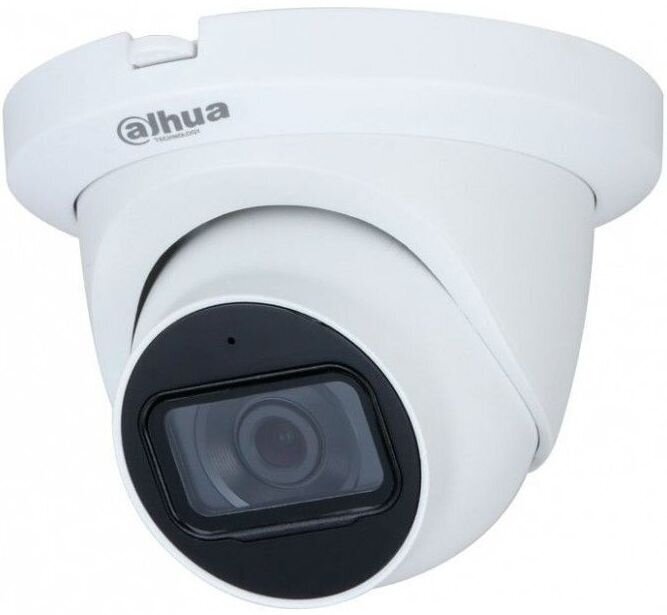 Камера видеонаблюдения аналоговая Dahua DH-HAC-HDW1231TLMQP-A-0280B 2.8-2.8мм HD-CVI HD-TVI цветная корпус: белый