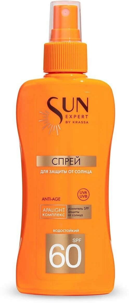 Krassa Sun Expert Спрей для защиты от солнца SPF 60 180 мл