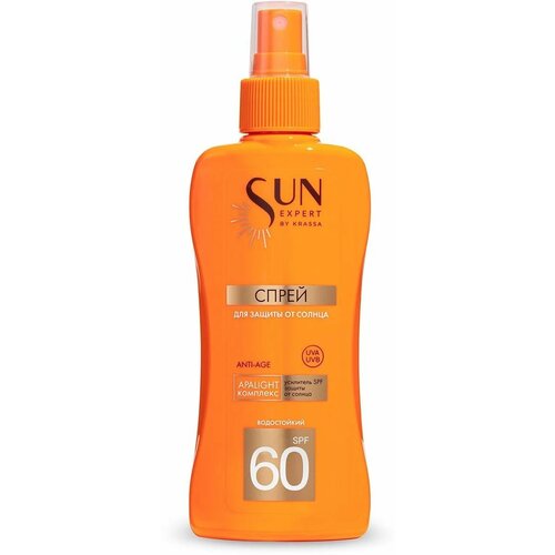 Krassa Sun Expert Спрей для защиты от солнца SPF 60 180 мл