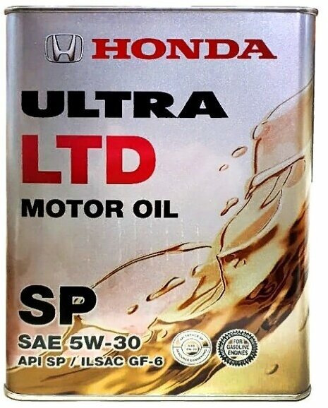 HONDA 5W-30 Ultra LTD SP - 4 л. - Синтетическое моторное масло