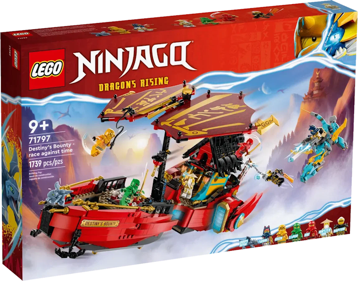 Конструктор LEGO Ninjago 71797 Destiny’s Bounty - race against time