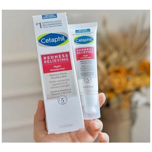 CETAPHIL / ночной увлажняющий крем против покраснений, 50 МЛ