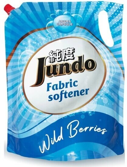 Кондиционер-ополаскиватель для белья Jundo Wild Berries Aroma Capsule, концентрированный, 2 л