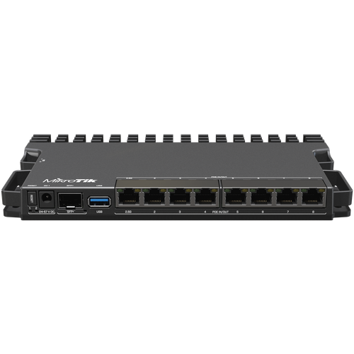 маршрутизатор mikrotik rb5009ug s in черный Маршрутизатор MikroTik RB5009UPr+S+IN