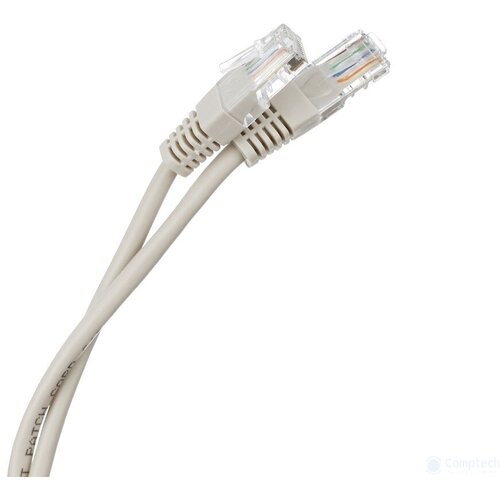 NEOMAX (NM13011-050) Шнур коммут. UTP 5 м cat.5е 24AWG серый LSZH многожильный сетевой кабель 0 5м utp 5е neomax nm13001 005r красный медный многожильный