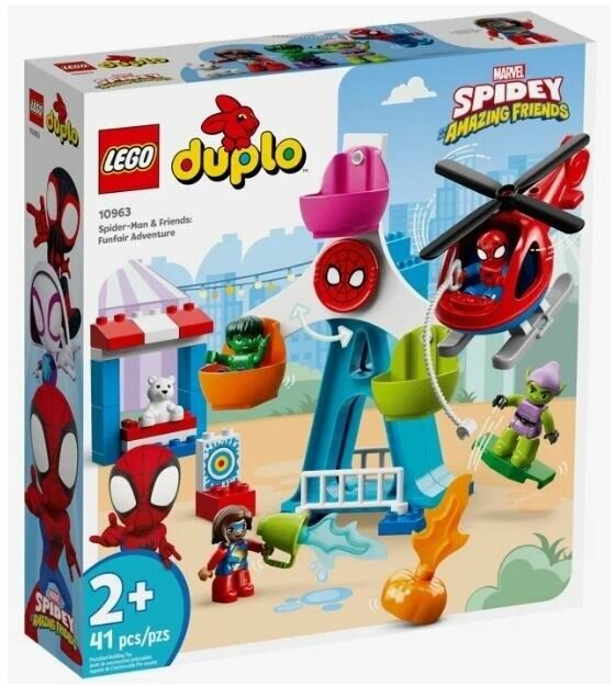 Конструктор Lego Duplo "Человек-паук и друзья: веселое приключение" (10963-L)
