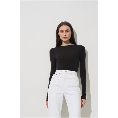 фото Лонгслив око store, размер xs (40), шоколадный